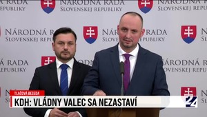 Tlačová beseda strany KDH o vládnom valci