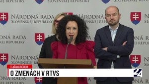 Tlačová beseda strany Progresívne Slovensko k zmenám v RTVS