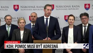 Tlačová beseda strany KDH: pomoc musí byť adresná