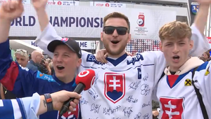 Hokejová horúčka stúpa! Takáto atmosféra panovala medzi slovenskými fanúšikmi