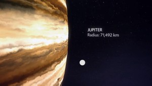 Jupiter namiesto Mesiaca: Pozrite sa, ako by to vyzeralo