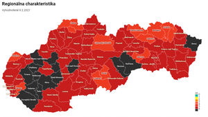 COVID AUTOMAT: Niektoré okresy prešli do čiernej farby. Toto sú pravidlá platné od 15.februára