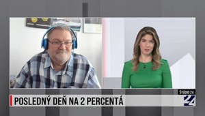 Štúdio 24 o poslednom dni na poukázanie 2 percent dane