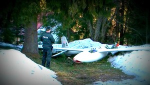 Havaroval vetroň, pilotovi (55) pomohli mamičky