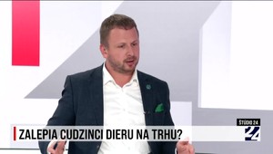 Štúdio 24: Zalepia cudzinci dieru na trhu?