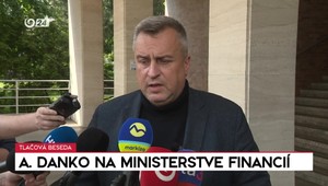 Tlačová beseda: A. Danko na ministerstve financií