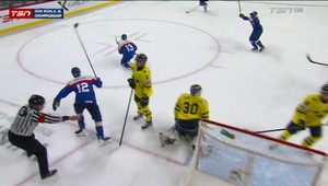 Slováci hrali so Švédmi vyrovnanú partiu