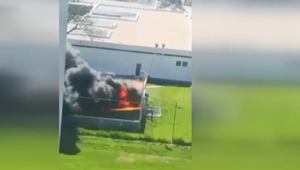 V Strážskom zhorelo moderné multifunkčné ihrisko. Požiar ho zničil za pár sekúnd