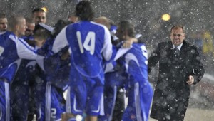 Nevídané počasie pri zápise futbalového Slovenska do histórie