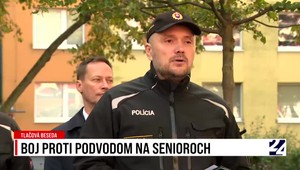 Tlačová beseda Policajného zboru o boji proti podvodom na senioroch