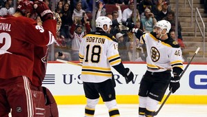 Predĺženie vo Phoenixe pre Boston, Rangers podľahli Washingtonu