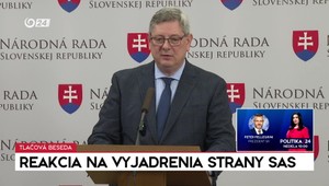 Tlačová beseda ministra spravodlivosti v reakcii na vyjadrenia strany SaS