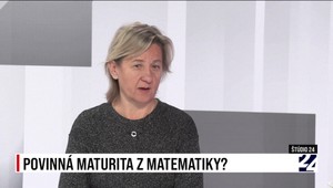 Štúdio 24: Povinná maturita z matematiky?