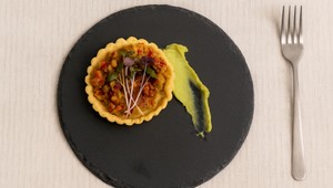 Slané tartaletky s avokádovým tatarákom