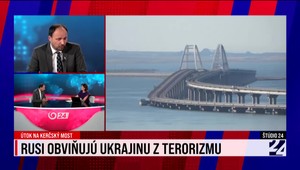 Štúdio 24 o útoku na kerčský most