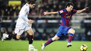 Barcelona zmietla Sevillu, na Nou Campe opäť úradoval Messi