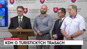 Tlačová beseda KDH o turistických cestách