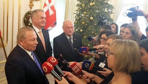 Andrej Kiska obedoval s prezidentmi Rudolfom Schusterom a Ivanom Gašparovičom