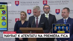 Tlačová beseda strany Smer-SD: Návrat k atentátu na premiéra Fica