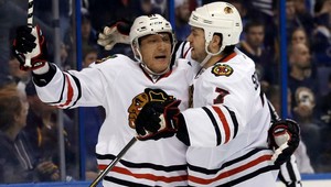 Marián Hossa je v play-off druhý najproduktívnejší aktívny hráč