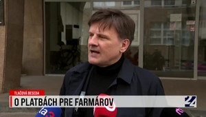 Tlačová beseda o platbách pre farmárov