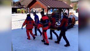 FOTO: Lyžiari si po zrážke nepamätali, čo sa stalo. Zasahovať museli horskí záchranári