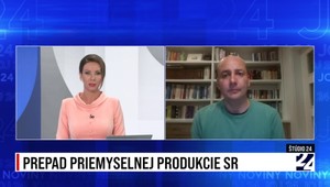 Štúdio 24 o prepade slovenskej priemyselnej produkcie