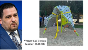 Identické preliezky, rozdiel v cene 20-tisíc eur. Zdechovský upozornil na nezrovnalosti v obstarávaní