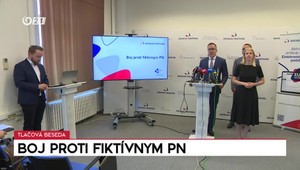 Tlačová beseda ministra Tomáša: Boj proti fiktívnym PN