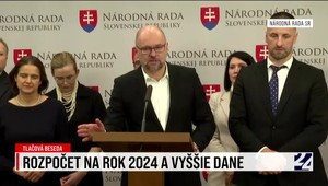 Tlačová konferencia strany SaS k návrhu štátneho rozpočtu