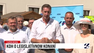 Tlačová beseda KDH o legislatívnom návrhu