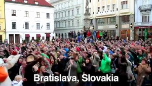 VIDEO: Celý svet si zatancoval s Mattom! Aj Bratislava...