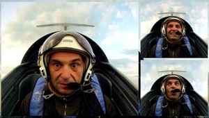 ZÁZNAM. Ján Mečiar (41) v stíhačke, toto ste vidieť nemali