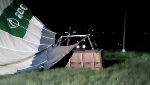 Balón začal horieť pri štarte. Zranených je sedem ľudí