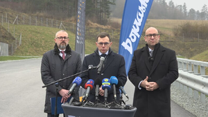 Tlačová beseda ministra Ráža: Výstavba Rajeckého privádzača