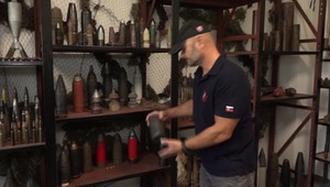 Sklad plný munície: Pyrotechnik z Prešova vytvoril muzeálnu zbierku
