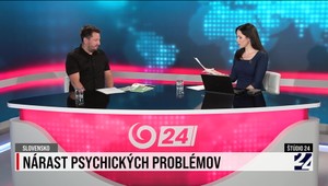 Štúdio 24 o náraste psychických problémov