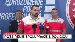 Tlačová beseda: Rozšírenie spolupráce s políciou