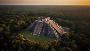 Vnútro starovekej mayskej pyramídy ukrýva záhadnú stavbu