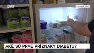 Štúdio 24: Aké sú prvé príznaky diabetu?