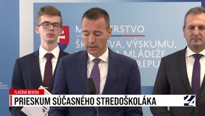 Tlačová beseda: Prieskum súčasného stredoškoláka