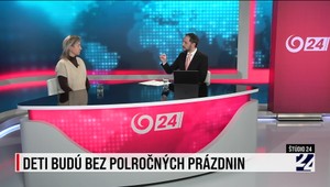 Štúdio 24: Deti budú bez polročných prázdnin