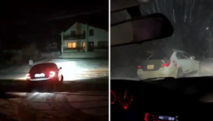 Keď sneh láka k driftovaniu: Šmyky áut vyvolávajú obavy o bezpečnosť