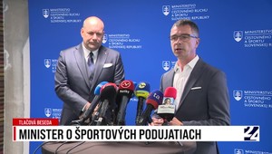 Tlačová beseda ministra športu k významným športovým podujatiam