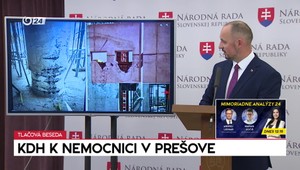Tlačová beseda KDH k nemocnici v Prešove