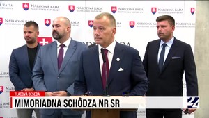 Tlačová beseda hnutia Sme rodina k mimoriadnej schôdzi
