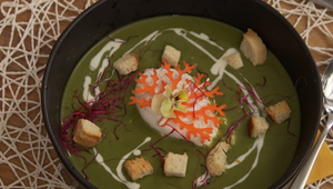 Polievka: Nájdi ma v zelenom