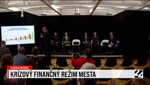Tlačová beseda o finančnom krízovom režime mesta Košice
