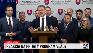 Tlačová beseda hnutia Slovensko o schválení vládneho programu