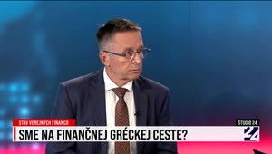 Štúdio 24: Sme na finančnej gréckej ceste?